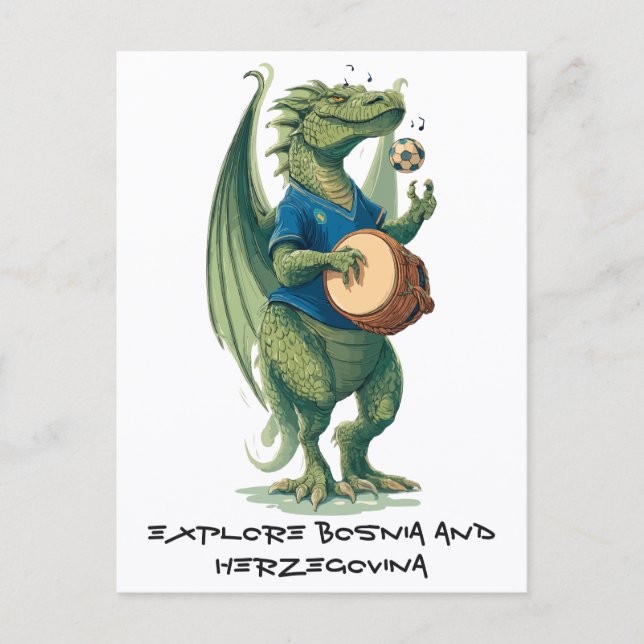 Cartão Postal Darbuka Dragon Midfielder (Frente)