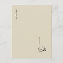 Cartão Postal Dark Academia – ink pot Art | Introvert Gift Book