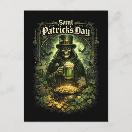 Cartão Postal Dark Luck of Saint Patrick