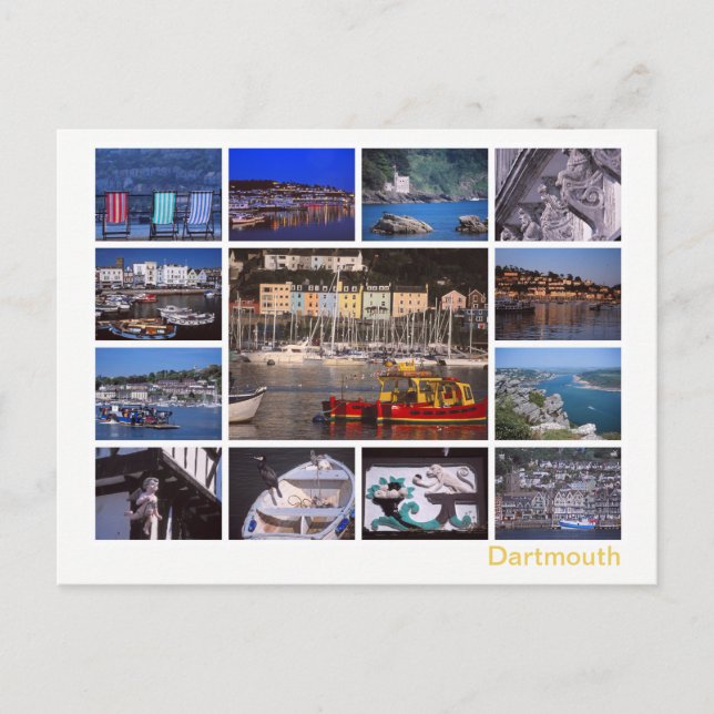 Cartão Postal Dartmouth multi-imagem (Frente)