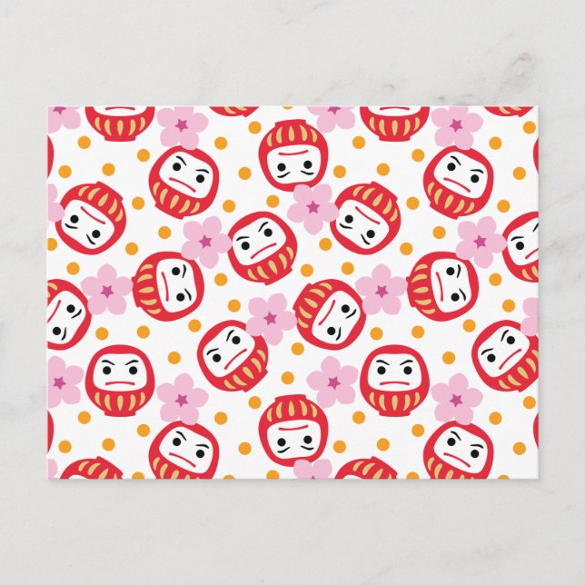 Cartão Postal Daruma (Frente)