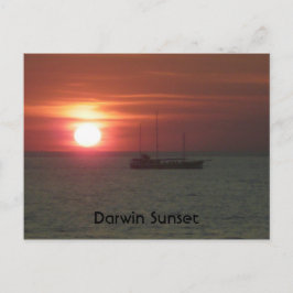 Cartão Postal Darwin Sunset
