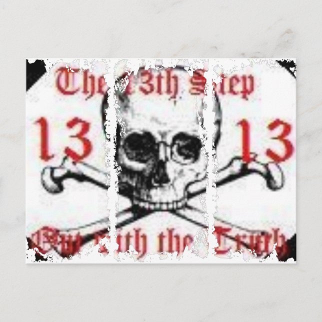 Cartão postal das 3 Caixas Altas Sujas (Frente)