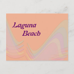 Cartão postal das Asas Pastel de Laguna Beach Cali