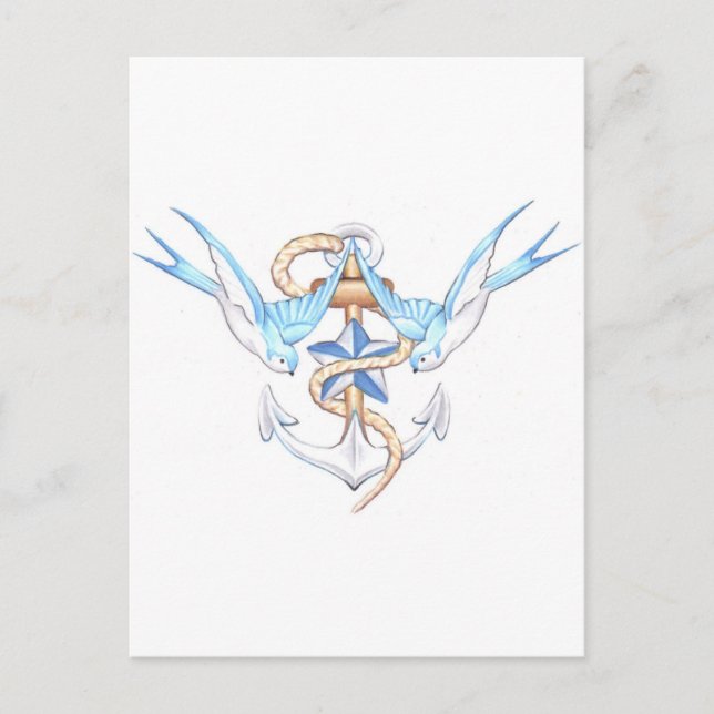 cartão postal das aves (Frente)