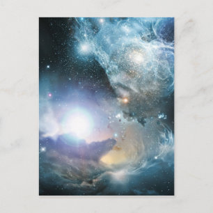 Cartão Postal Das cinzas das primeiras estrelas