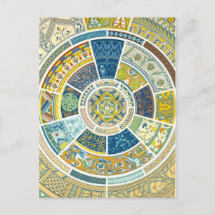 Cartão postal das Decorações da Potência Renascent