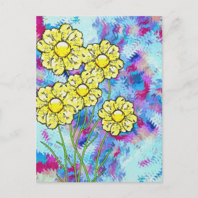 Cartão Postal das Flores (Frente)