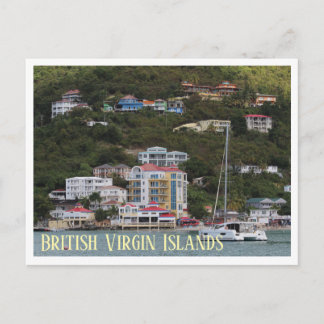 Cartão postal das Ilhas Virgens Britânicas