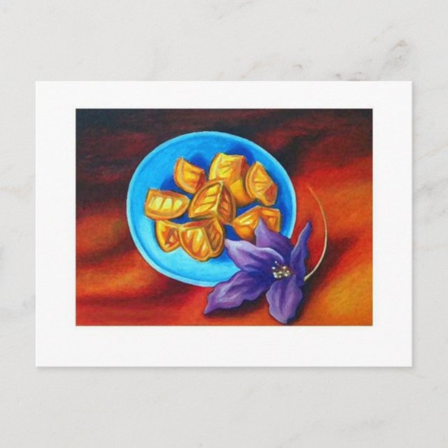 Cartão postal das laranjas (Frente)