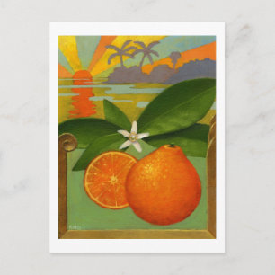 Cartão postal das laranjas