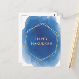 Cartão postal das Luzes de Hanukkah