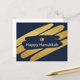 Cartão postal das Luzes de Hanukkah