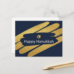 Cartão postal das Luzes de Hanukkah