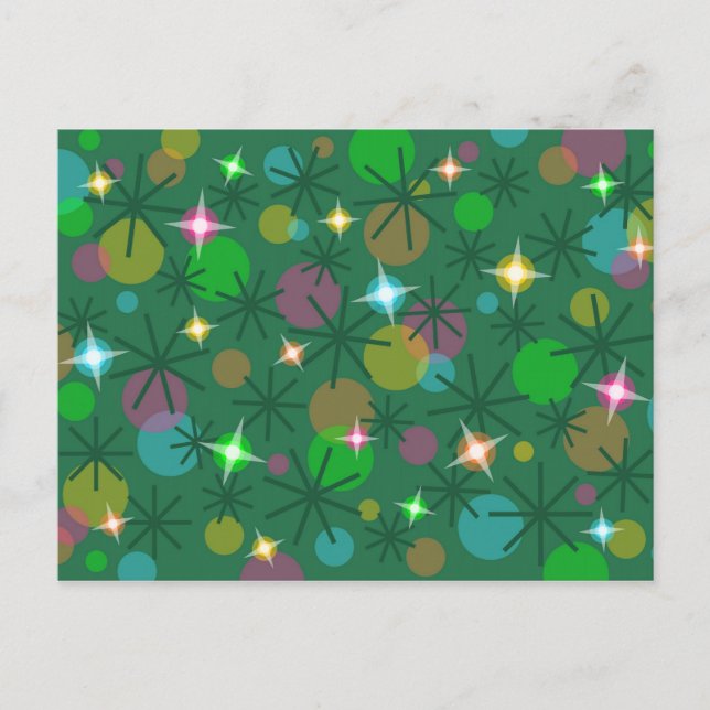 Cartão postal das Luzes de Natal (Frente)