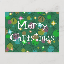 Cartão postal das Luzes de Natal "Feliz Natal"