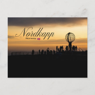 Cartão Postal Das magische Nordkapp