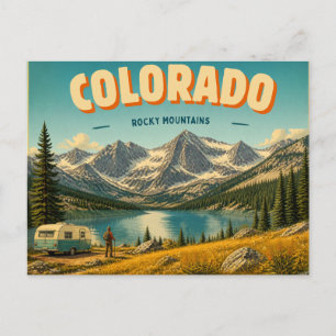 Cartão Postal das Montanhas Rochosas do Colorado