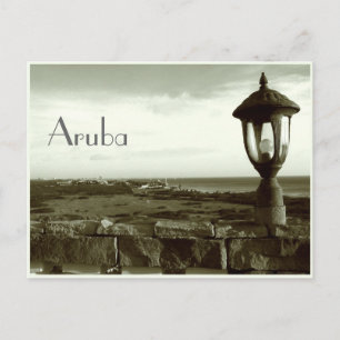 Cartão postal das noites de Aruba