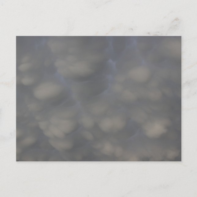 Cartão postal das Nuvens Mammatus (Frente)
