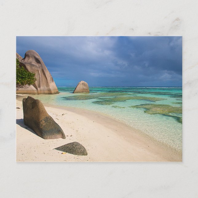 Cartão postal das Seychelles (Frente)