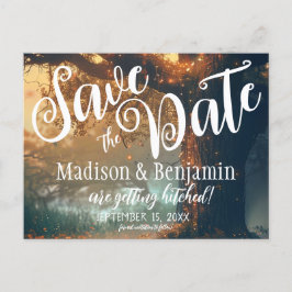 Cartão Postal Data de Salvamento das Luzes Láteas de Carvalho Fl