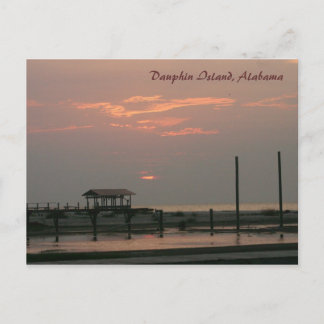 Cartão Postal Dauphin Island, Alabama Postcard