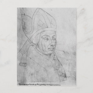 Cartão Postal David, bispo de Utrecht