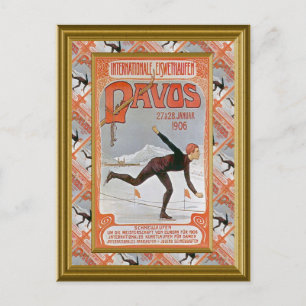Cartão Postal Davos 1906