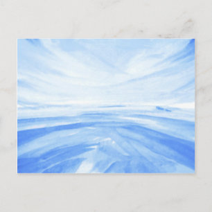 Cartão Postal Dawn de inverno