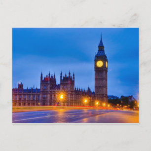 Cartão Postal Dawn Light London