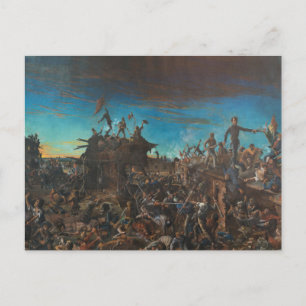 Cartão Postal Dawn no Álamo