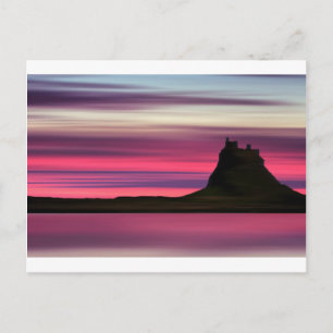Cartão Postal Dawn sobre a Ilha Santa