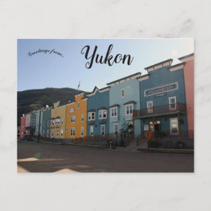Cartão Postal Dawson City Yukon Canadá
