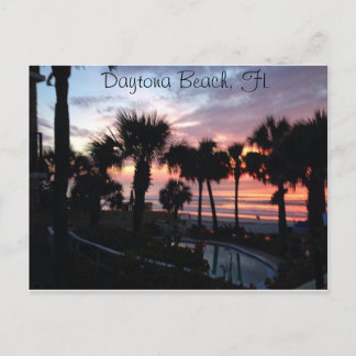 Cartão postal Daytona Beach, FL Sunrise