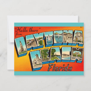 Cartão Postal Daytona Beach Flórida