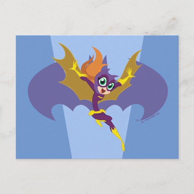 Cartão Postal DC Super Hero Girls Batgirl (Frente)