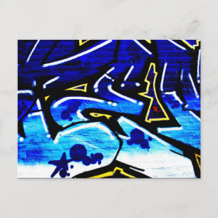 cartão postal de 15 pcn do grafite