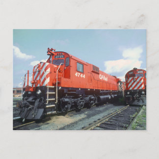 Cartão Postal de 1979 das Locomotivas da Canadian