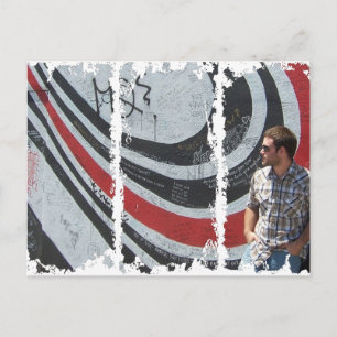 Cartão postal de 3 caixas sujas