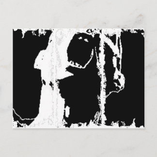 Cartão postal de 3 caixas sujas