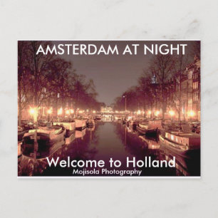 Cartão postal de 3 caixas sujas - AMSTERDÃ À NO