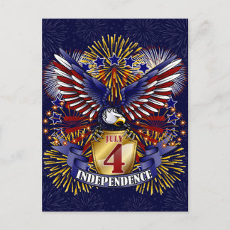 Cartão postal de 4 de julho