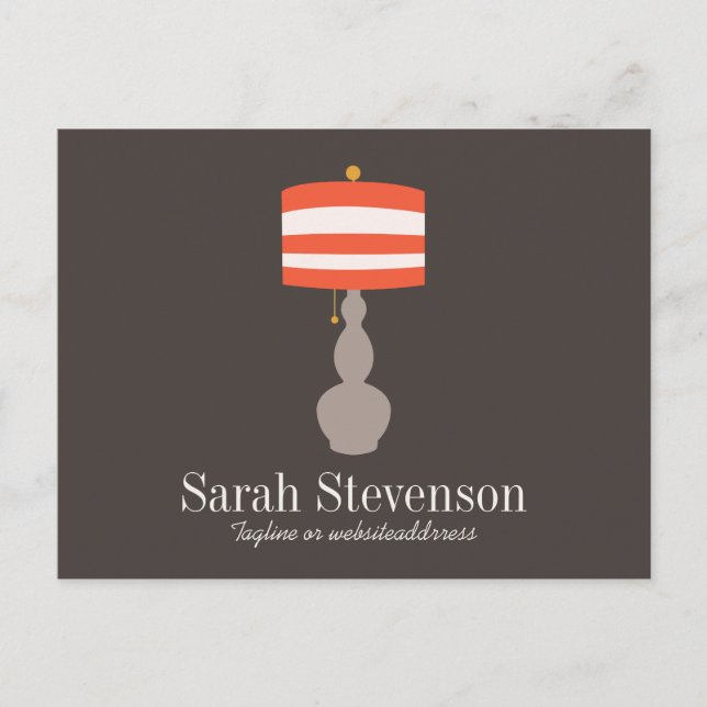 Cartão Postal de Abajur (Frente)