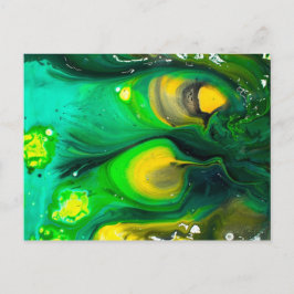Cartão postal de abstrato Art