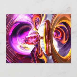 Cartão postal de Abstrato de onda sonora
