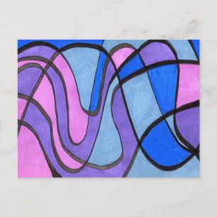 Cartão postal de Abstrato "Legal dia"
