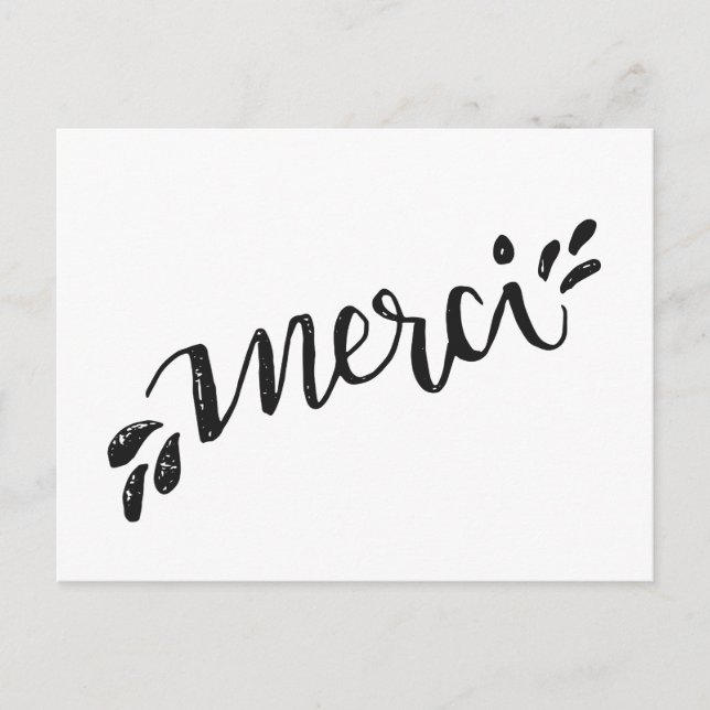 Cartão postal de agradecimento (Frente)