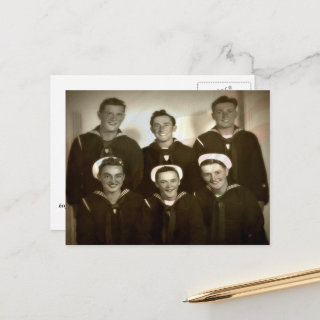 Cartão postal de agradecimento aos veteranos de fo (Frente/Verso In Situ)