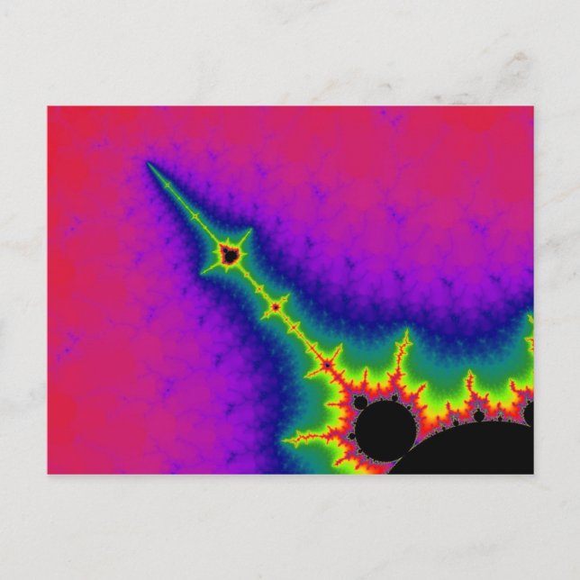 Cartão postal de agulha (Frente)